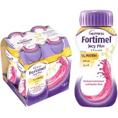 Danone Deutschland GmbH Fortimel Jucy Plus Himbeere Frische Note 4X200 ml
