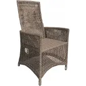 Zebra Loft Relax Sessel Slate 4mm slate Omega-Geflecht, verstellbare RĂĽckenlehne 4025806201129