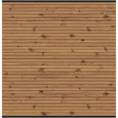 Traumgarten Sichtschutzzaun SYSTEM NEO Thermo-Holz Zaunfeld, 178x184 cm