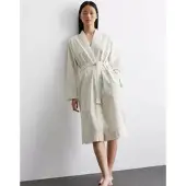 Marc O'Polo Kimono Classic Fine Stripe Damen Grey Mist-XXL