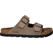 Rieker Pantolette Sommerschuh, Strandschuh, Hausschuh mit bequemem Fußbett