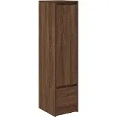 vidaXL Highboard Braun Eichen-Optik 29,5x34x119,5 cm Holzwerkstoff