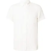 Scotch & Soda Herren Hemden Linen Shirt - Ecru - Größe XL
