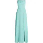 Vera Mont Abendkleid "Damen mit Wasserfallausschnitt" Ohne Tasche Schlitz