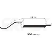ERNST 013116 Endschalldämpfer für OPEL Corsa D Schrägheck (S07) Auspuff