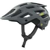 ABUS MTB-Helm Moventor 2.0 MIPS - Fahrradhelm mit Aufprallschutz für den Geländeeinsatz auf dem Mountainbike - All-Mountain-Helm für Damen und Herren - Grau Matt, Größe S (51-55 cm)