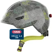 ABUS Helm Smiley 3.0 LED grey space M 1 St