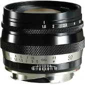 Voigtländer Heliar Classic 50mm f1,5 VM schwarz-messing
