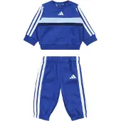 Adidas Baby-Fleece-Jogginganzug mit Rundhalsausschnitt 3-Stripe Tiro Seasonal Essentials