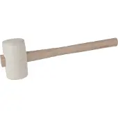 Ks Tools Gummihammer weiss, 735g, 140.1236