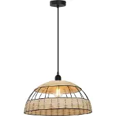 Globo Lighting Hängelampe Metall schwarz, 1xE27, 15667H
