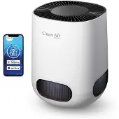 Clean air optima HEPA UV Ionisator Luftreiniger CA-502 Desktop Smart - Geeignet für kleine und große Räume bis 20m² / 50m³