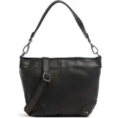 The Chesterfield Brand Leder Umhängetasche Lucy Small Hobo Bag Black schwarz