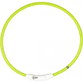 Duvo+ Nylon Dog Led Necklace 65 Cm Golden