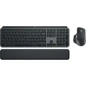 Logitech Master MX Keys S Combo, Kabellos, Bluetooth, Scherenschalter, QWERTY, LED, Graphit