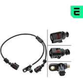 OPTIMAL ABS Sensor Raddrehzahl Vorne Links Vorne Rechts für VW SHARAN (7M8, 7M9, 7M6) 06-S205