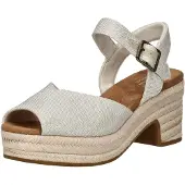Toms ISLA PEEP TOE Damen Peeptoes Pumps aus Textil