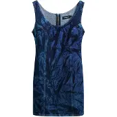 Desigual Jeanskleid 25SWVD01 Dunkelblau Slim Fit