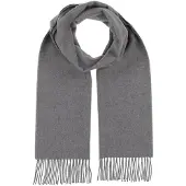 Bugatti Schal Herren Wolle grau, ONE SIZE 747654-0005-09999