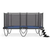 Akrobat Rechteckige trampolin XCITYX 430x305 cm mit Sicherheitsnetz