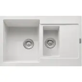 Franke Maris - Fragranit Spülbecken MRG 651-78, 780x500 mm, weiß Eis 114.0285.325