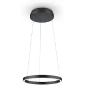 Knapstein Lisa 40 LED-Pendelleuchte-Schwarz-mit Tunable White (2200K - 3000K)