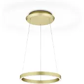 Knapstein Svea-L 40 LED-Pendelleuchte-Gold matt-mit LED (2700K)