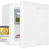 Exquisit Mini Gefrierschrank GB40-150E weiss | Kompakt | Nutzinhalt: 31 L | Temperaturregelung