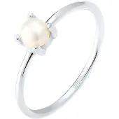 Elli Ring Süsswasserperle Filigran 925 Sterling Silber Elli Silber