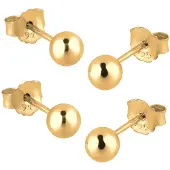 Elli Ohrringe 925 Sterling Silber in Gold | Gr.: onesize