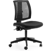 Mayer Sitzmöbel Bürostuhl myLADYLIKE, 2232 507 Stoff schwarz, Gestell schwarz