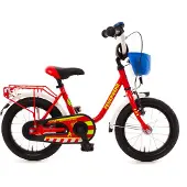 Bachtenkirch-Interbike FEUERWEHR 14 Zoll Kinderfahrrad – Bachtenkirch feuerrot/weiß