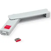 Roline USB Typ C Port Blocker, 1x Schloss und 1x Schlüssel