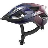 ABUS City-Fahrradhelm Aduro 3.0 LED, purple waves