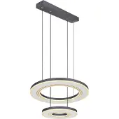 Globo Lighting Hängeleuchte Metall schwarz, LED