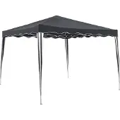 Garden Pleasure Pavillon GANGES, grau, 3x3m,