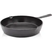 Karl Krueger Karl Krüger 80028 Krüger Gusseisenpfanne Toledo mit Ausgießer - emailliert - schwarz - 28 cm
