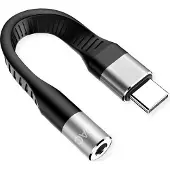 Roline Adapter USB Typ C - 3,5mm Audio, ST/BU, 0,1 m