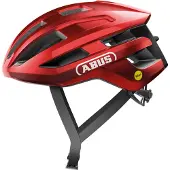 ABUS Rennradhelm PowerDome MIPS - leichter Fahrradhelm mit cleverem Belüftungssystem und Aufprallschutz - Italy - für Damen und Herren - Rot, Größe M (54-58 cm)
