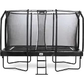 Salta First Class Trampolin - 366x214cm - Rechteckig - Schwarz - inkl. Leiter