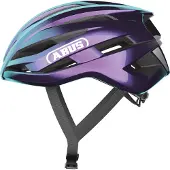 ABUS Rennradhelm StormChaser ACE - leichter Fahrradhelm für Radrennen, Gravelbike-Touren und Cyclocross - für Damen und Herren - Violett, Größe S (51-55 cm)