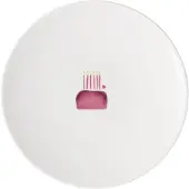 Villeroy & Boch Frühstücksteller "Frühstücksteller Happy Birthday With Love ø 21,2 cm weiß-rot"