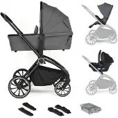 Babygo Kombi-Kinderwagen "Harmony 3in1" inkl. Babyschale mit Adaptern