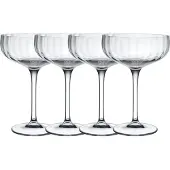 Villeroy & Boch Sektgläser Rose Garden Sekt/Champagner Coupé (4er Set)