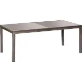Merxx Semi Ausziehtisch 150/220 x 90 cm - Aluminiumgestell Graphit