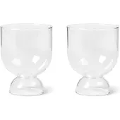 Ferm Living Wasserglas Still Clear 250 ml (2er-Set)