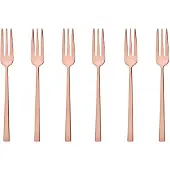 Sambonet Kuchengabeln Rock PVD Copper (6-teilig)