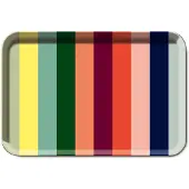REMEMBER Tablett Lorenzo Streifen bunt mehrfarbig 44.5x2x29.5 cm
