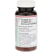 Reinhildis-Apotheke Vitamin K2+vitamin D3+rotalge Kapseln 90 St