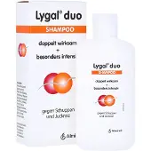 Almirall Hermal Lygal duo Shampoo gegen Schuppen und Juckreiz, 150 ml Shampoo